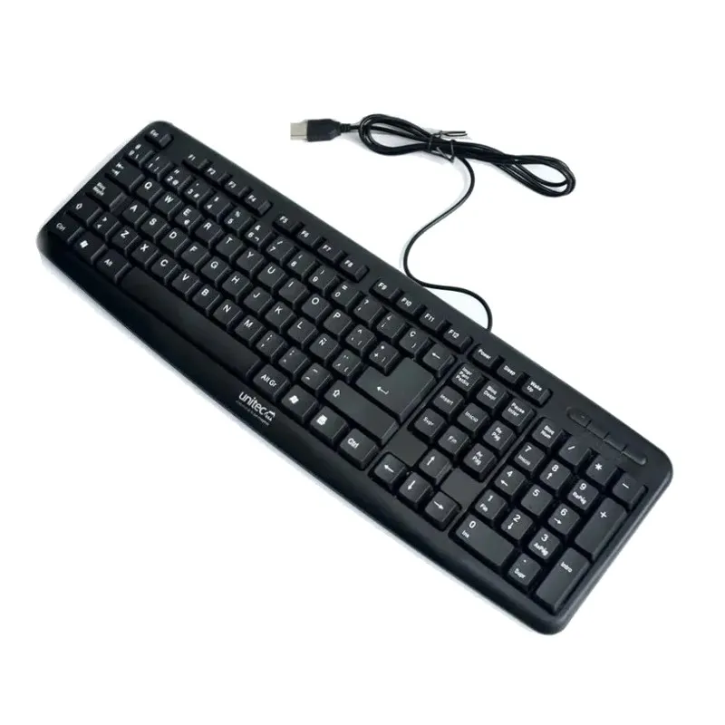 TECLADO MICRO KP-USO803 ALAMBRICO NEGRO, vista 2
